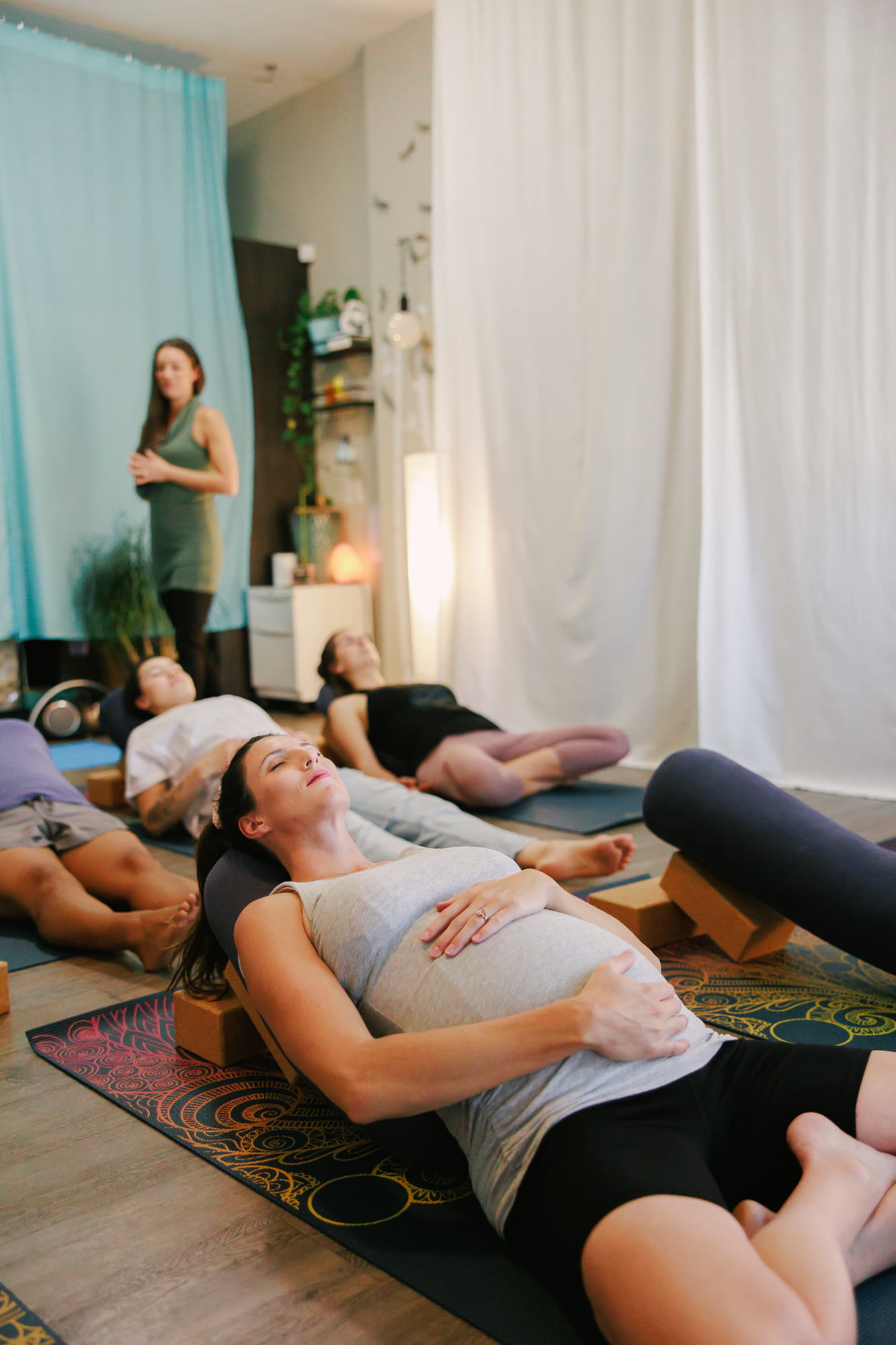 branding photo of yoga studio in Calgary