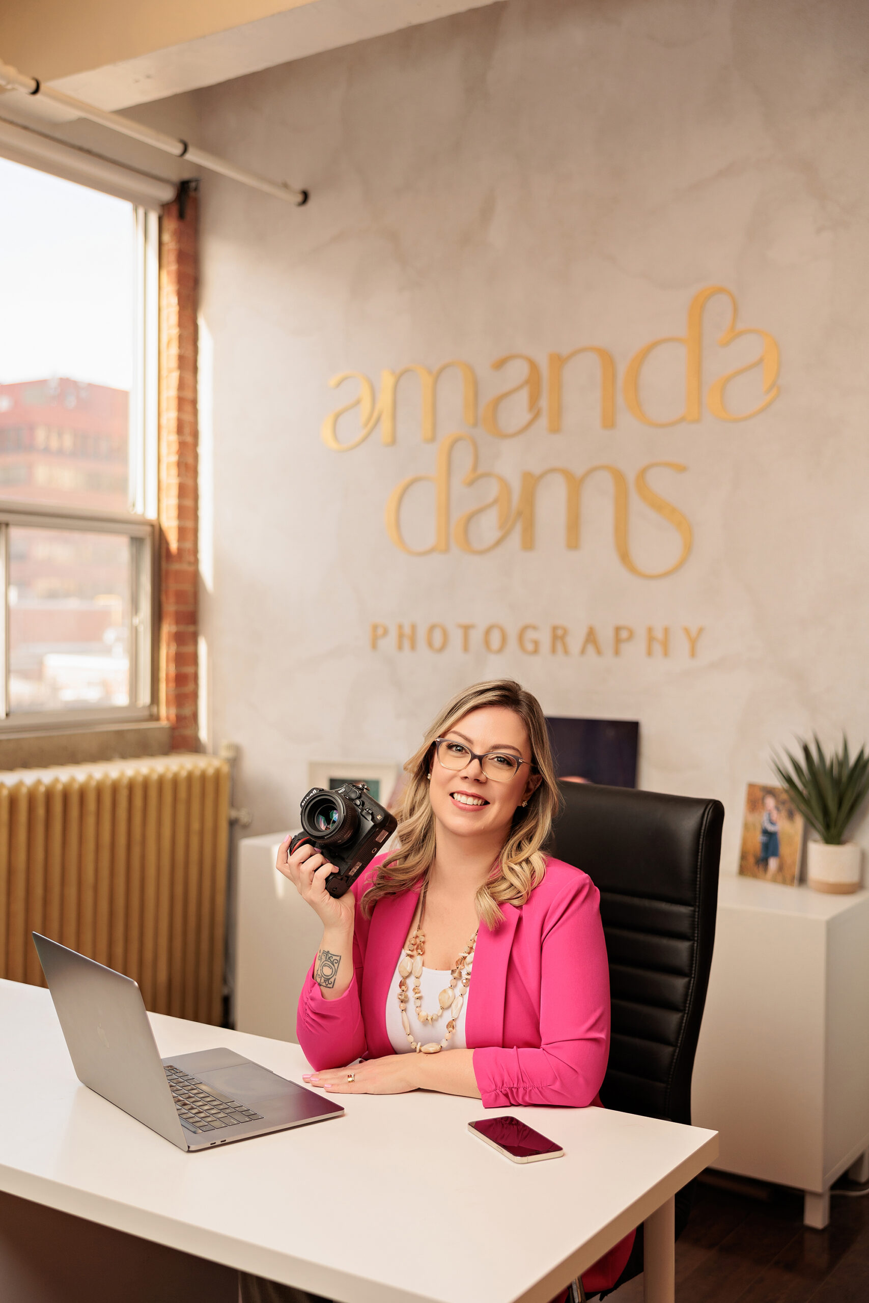 Branding Amanda Dams Photography Beltline